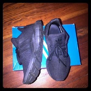 Black Running shoes/Adidas